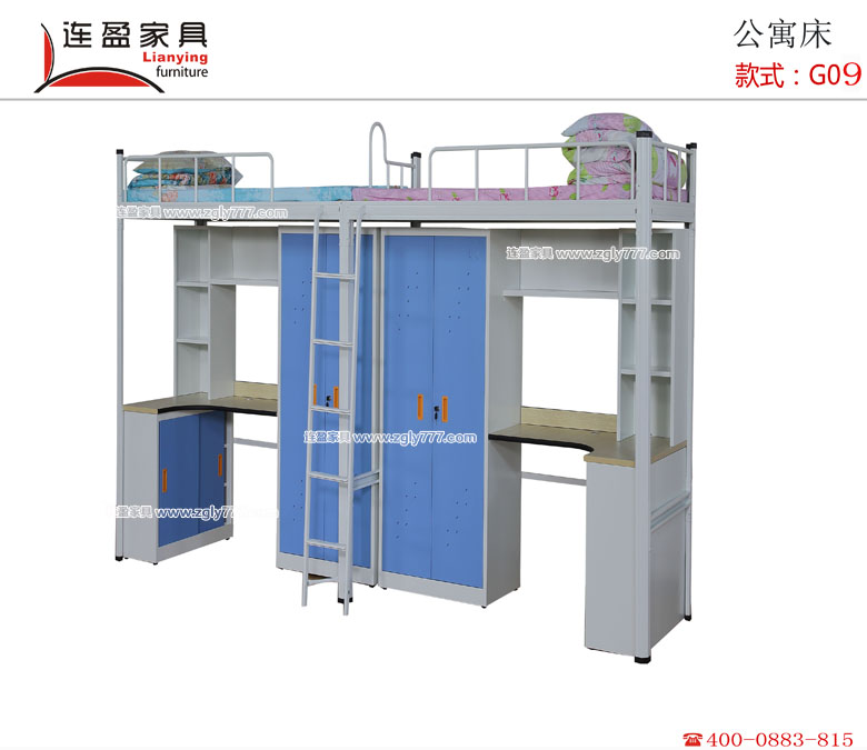 連盈家具學(xué)生寢室鐵架床，夏季火爆銷售中